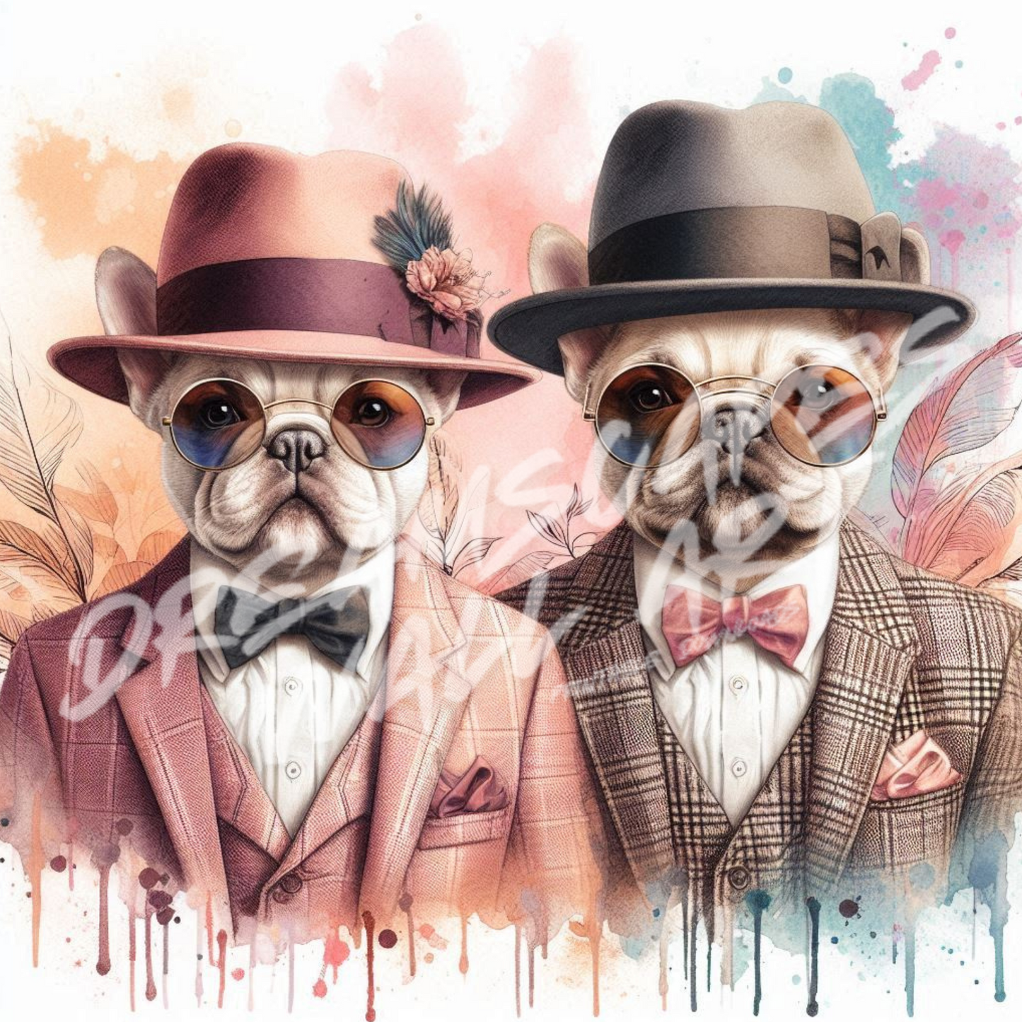 Dapper Dogs #11 Printable WallArt