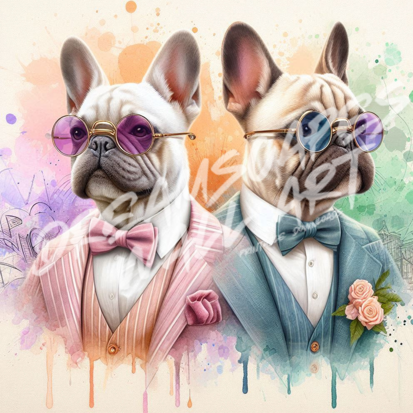 Dapper Dogs #13 Printable WallArt