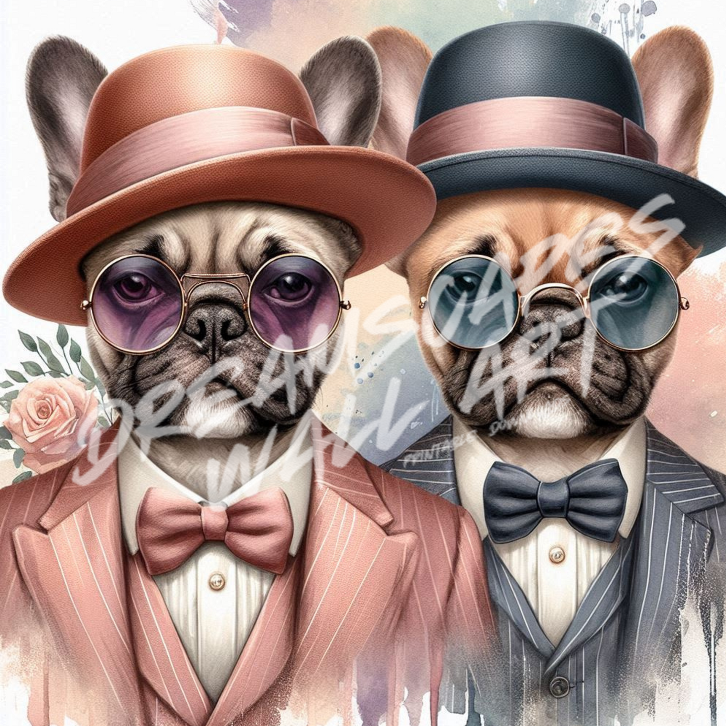 Dapper Dogs #9 Printable WallArt