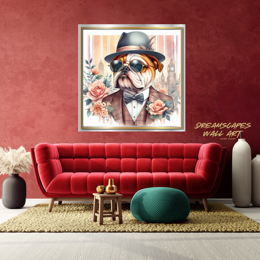 Dapper Dog #2 Printable WallArt