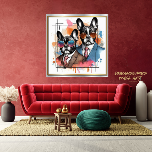 Dapper Dogs #6 Printable WallArt