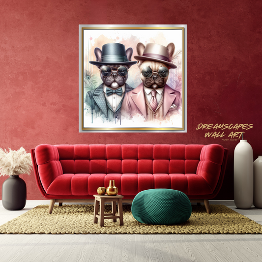 Dapper Dogs #10 Printable WallArt